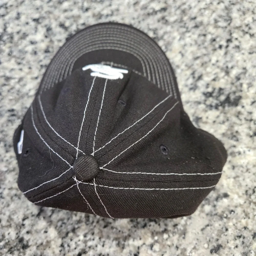 New Era Chicago‎ White Sox Hat Youth OSFM Black Excellent Snapback 9FORTY Cap